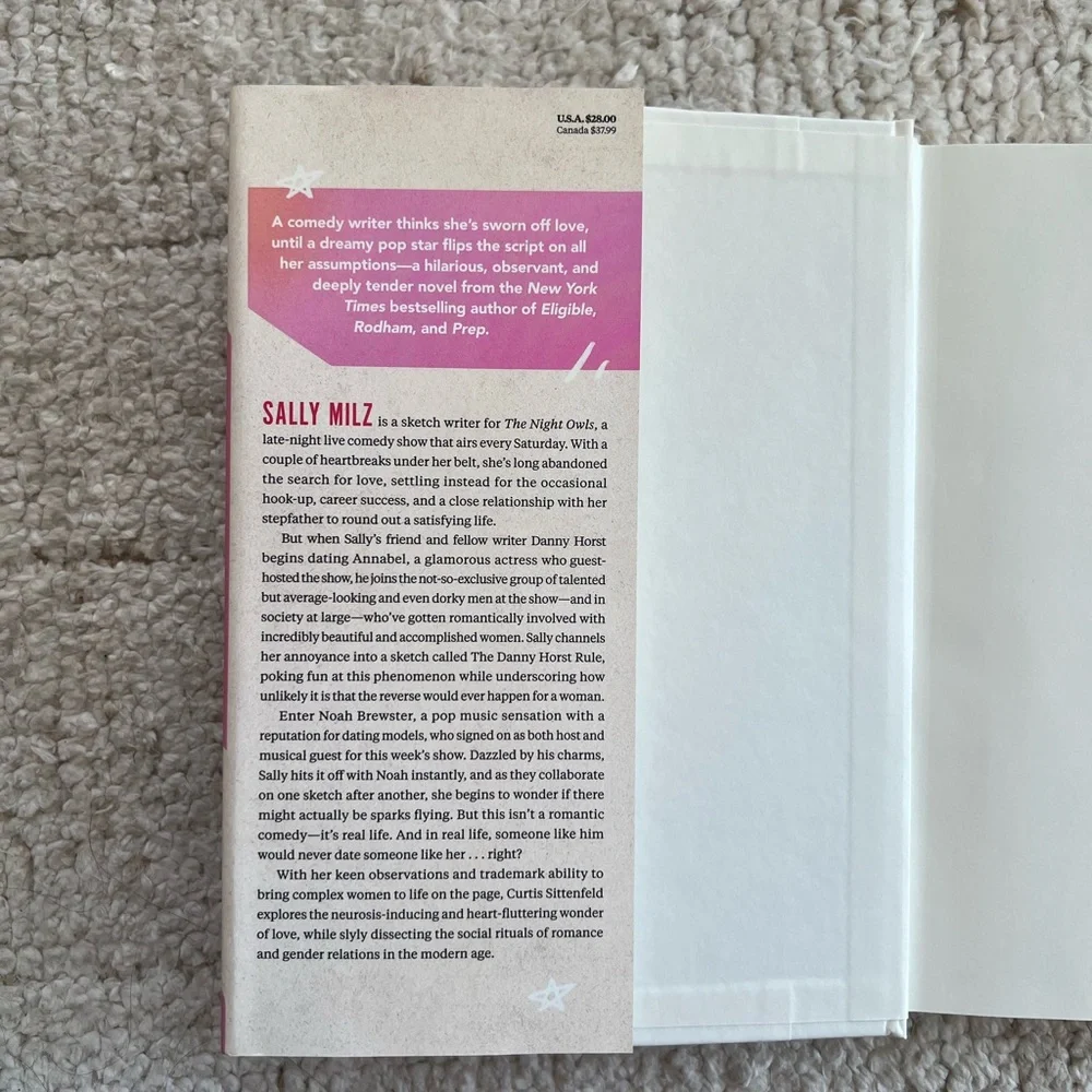 Hardcover Book: Romantic Comedy by Curtis Sittenfeld